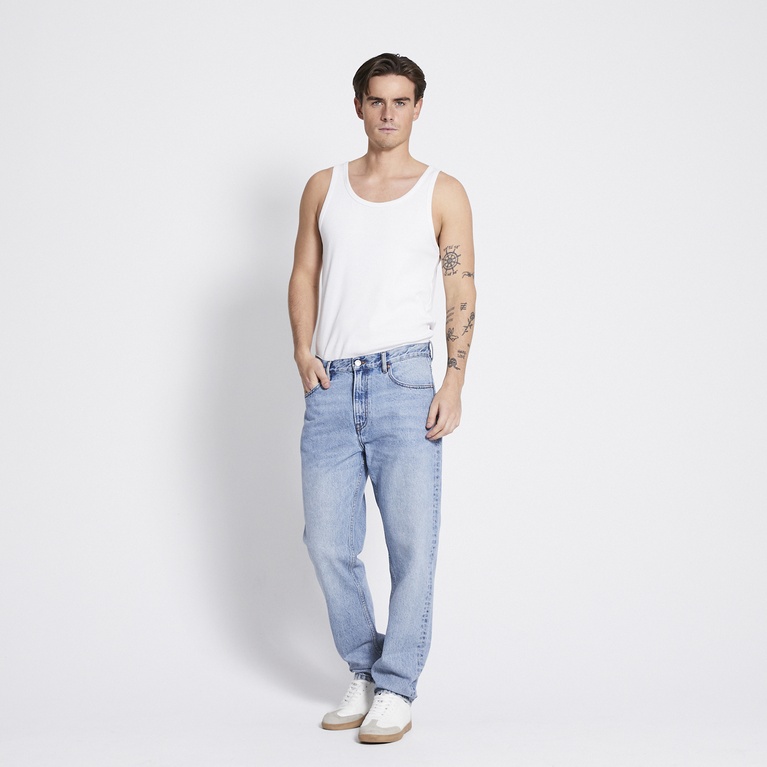 Tapered jeans "Pine" Light used